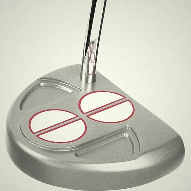 Orlimar Golf Club Silver F60 Mallet Putter, 33"
