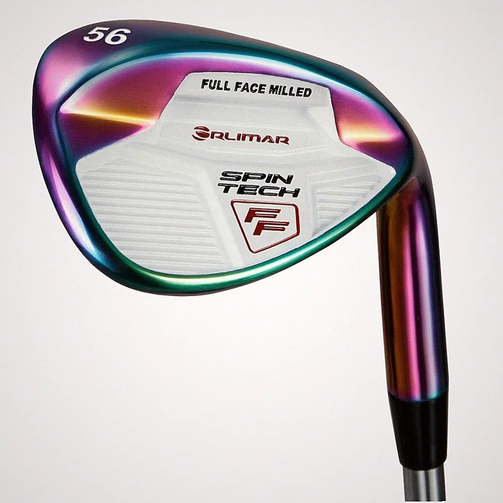Orlimar Golf Clubs Men's Spin Tech Full Face Rainbow Wedge, New