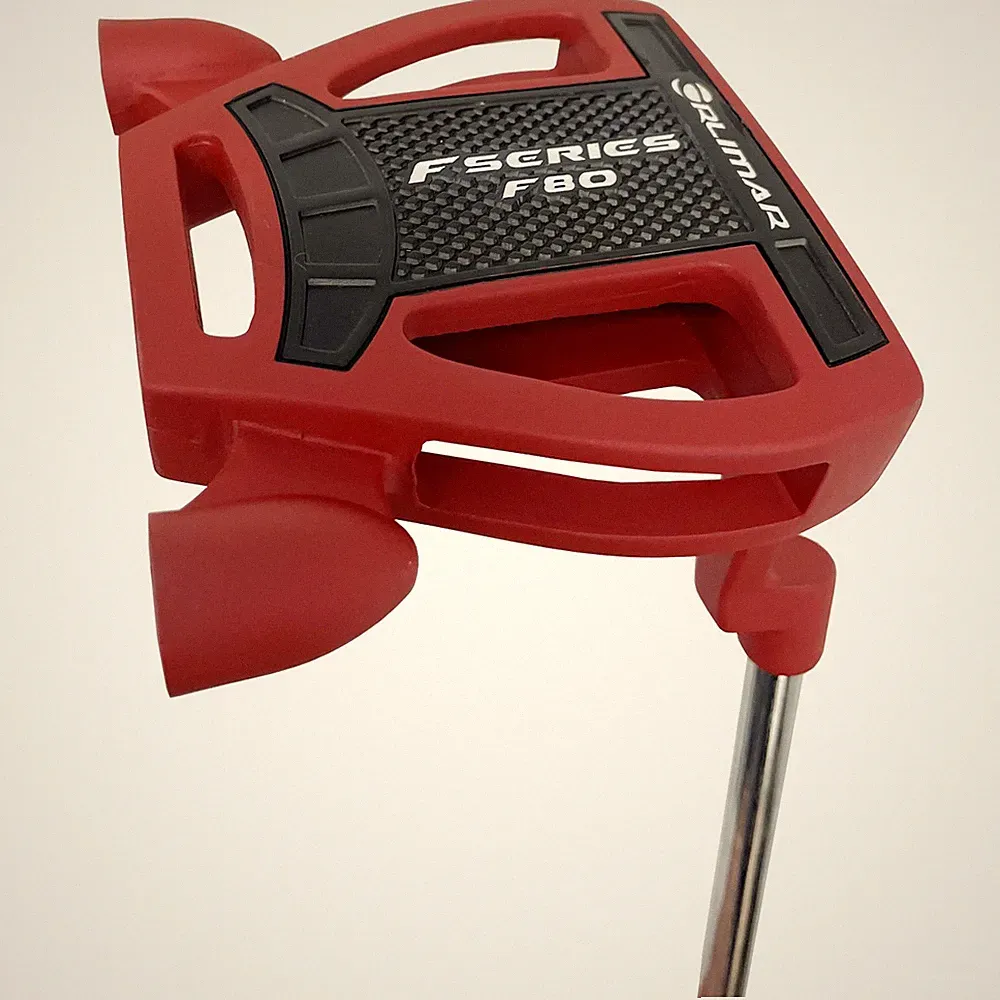 Orlimar Golf Clubs Red F80 Plumbers Neck Mallet Style Putter, NEW