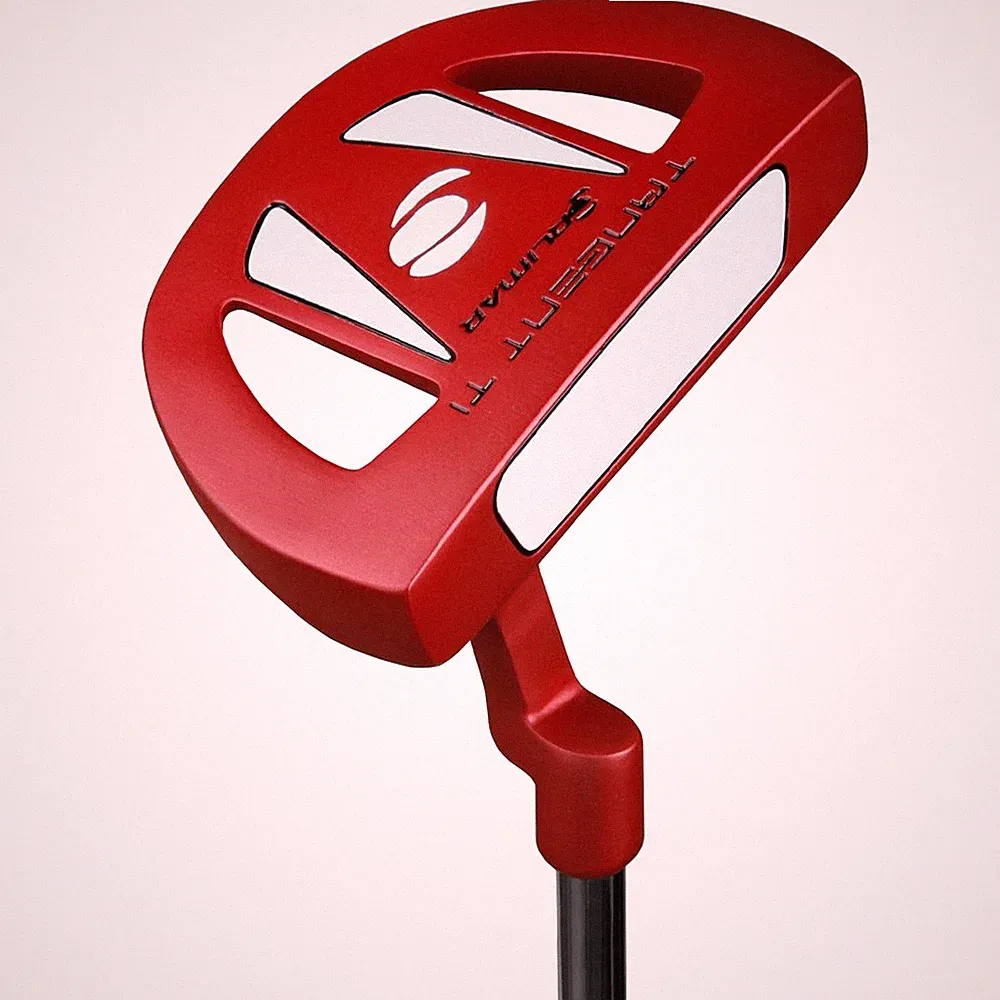 Orlimar Golf Clubs Tangent T1 Red/White Mallet Putter, 35"