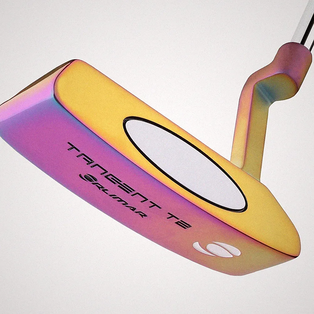Orlimar Golf Clubs Tangent T2 Blade Putter with Chroma PVD Finish, 35"
