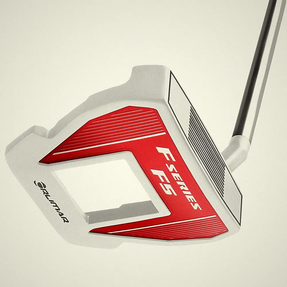 Orlimar Golf F5 Mallet White Putter - High MOI Golf Club - Alignment Aid, RH 35"
