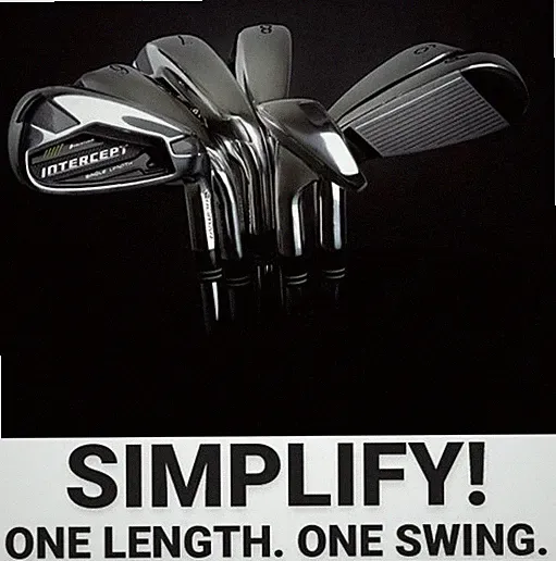 Orlimar Golf Intercept Single Length Iron Set Right Hand Stiff Flex Steel NEW!