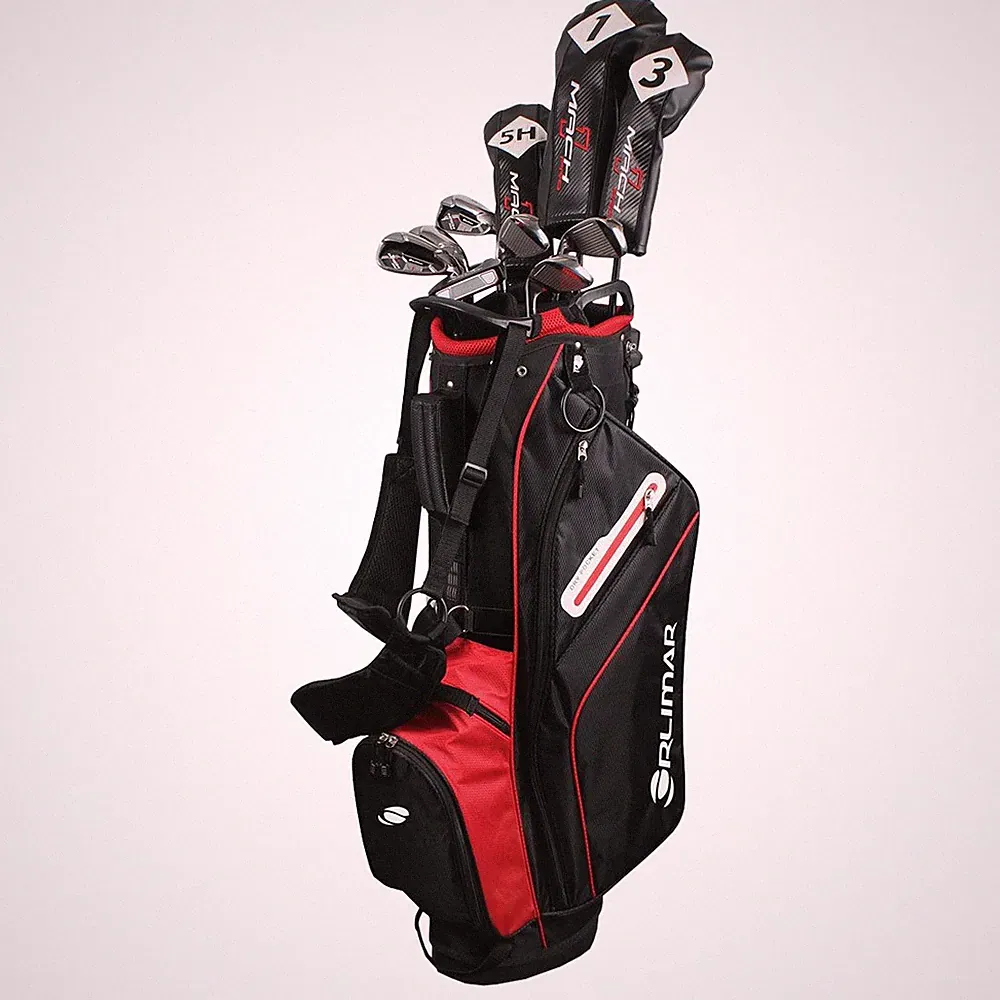Orlimar Golf Men Mach 1 Pro +1" Complete Set w/Stand Bag, Graph/Steel Regular