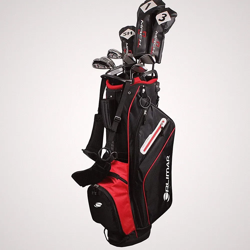 Orlimar Golf Men Mach 1 Pro +1" Complete Set w/Stand Bag, Graph/Steel Regular