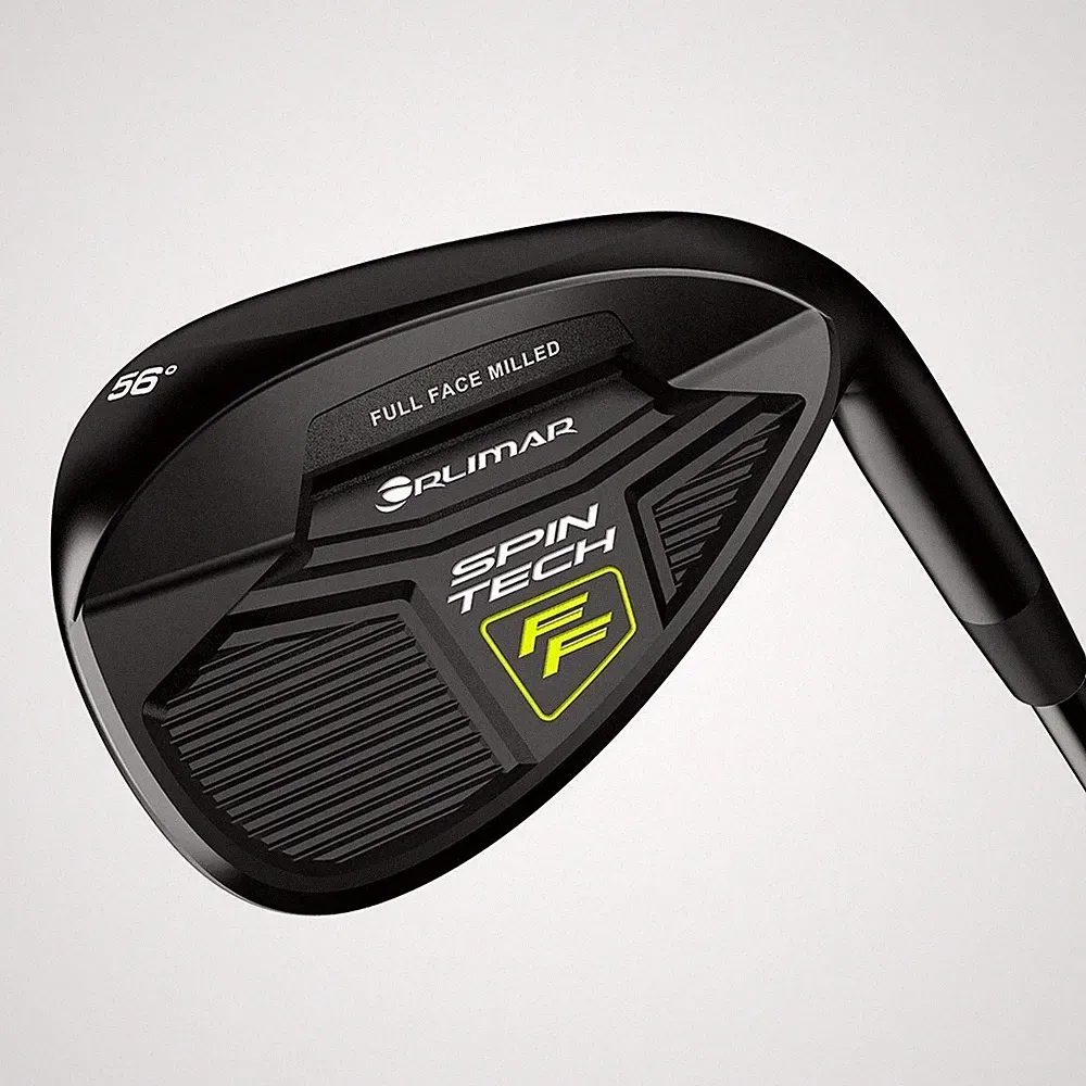 Orlimar Golf Spin Tech Full Face Cavity Back Black Wedge - Gap Wedge 52° Loft