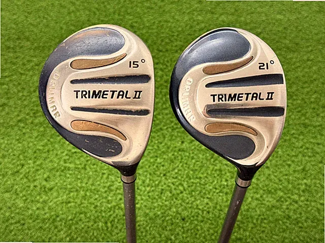 Orlimar Golf TRIMETAL II FAIRWAY WOOD SET 15* & 21* Right Handed Graphite Ladies