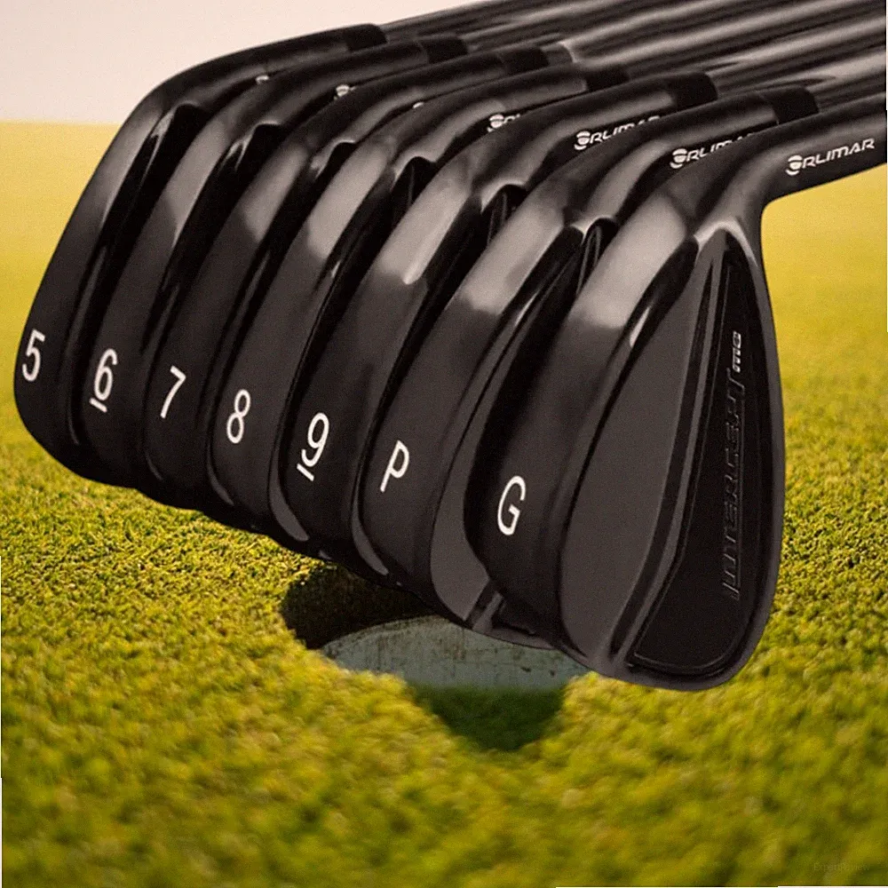 Orlimar Intercept MB Black Iron Set 5-GW RH STIFF Flex Steel Shafts Golf Clubs