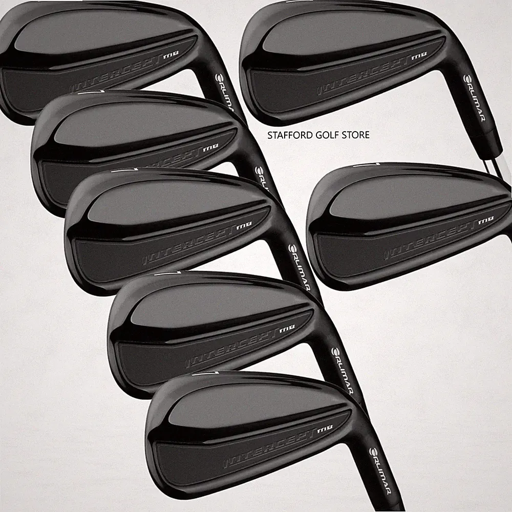 Orlimar Intercept MB Black PVD Golf Iron Sets 5-GW STIFF Flex RH Steel Shafts