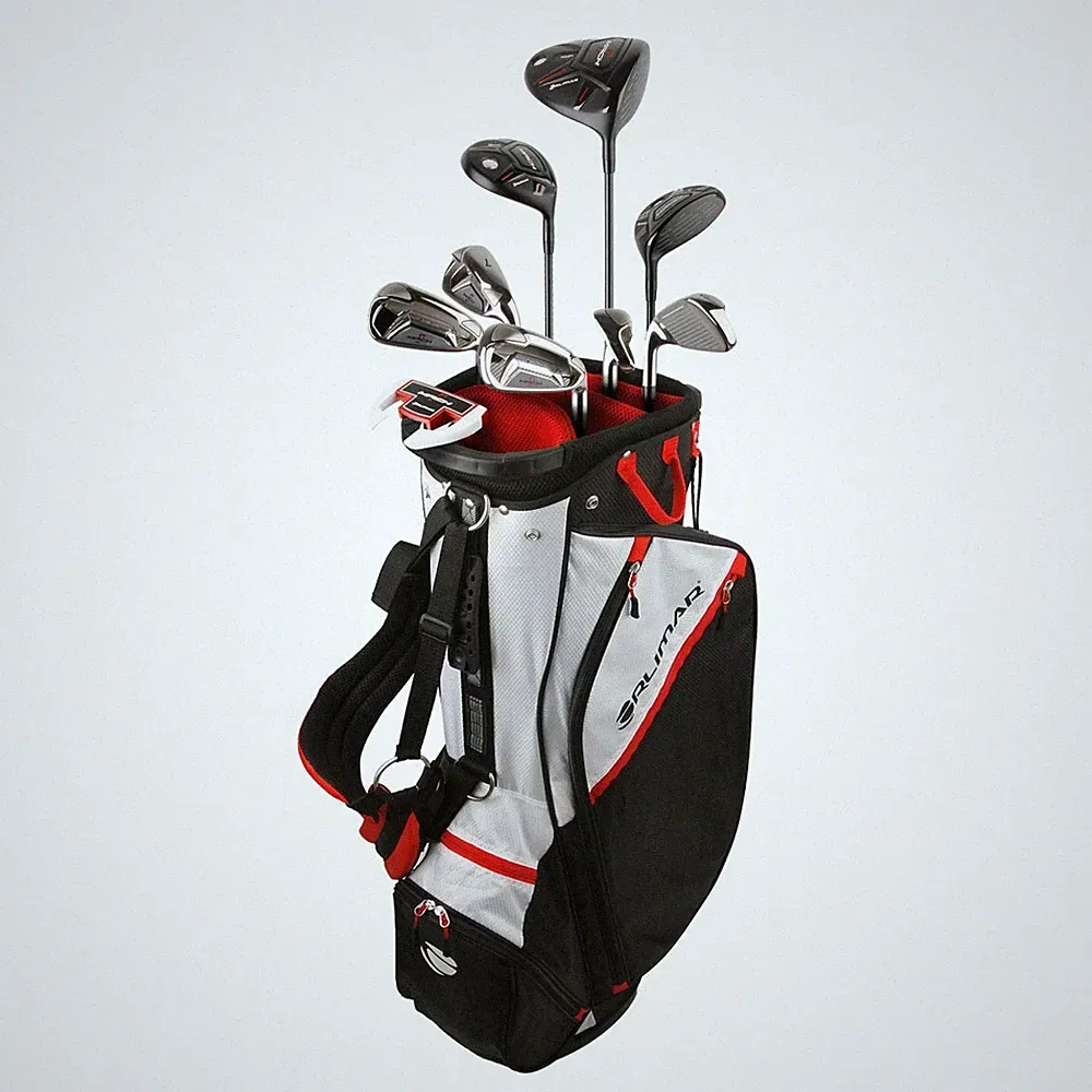 Orlimar Mens Mach 1 Premium Golf Complete Box Package Golf Club Set Right Handed