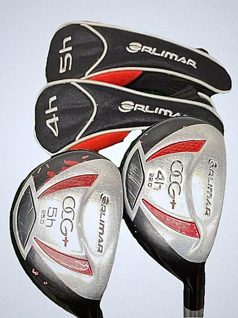 Orlimar OCG Hybrid Set 4h 22 5h 25 RH Regular Graphite Good Factory Grips Covers