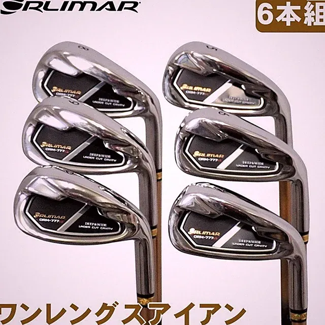 ORLIMAR ORM-777 EZ One Length Iron set 5-pw / Original Carbon R