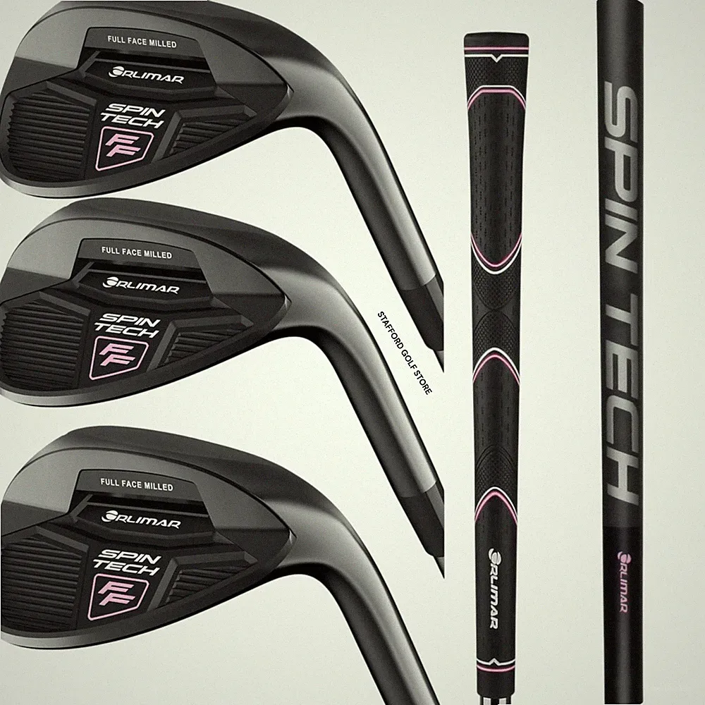 Orlimar Spin Tech Full Face Black Golf Club Wedges For Women SINGLE or SET - New