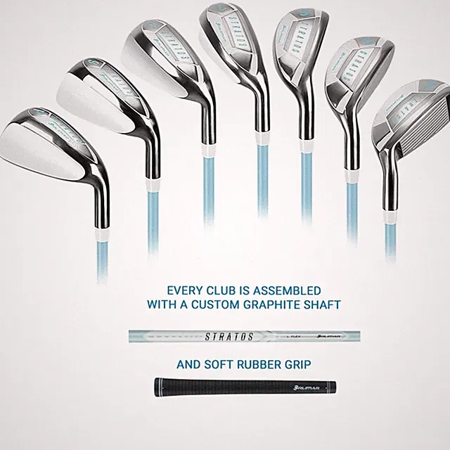 Orlimar Stratos Hybrid-Iron Women's Golf Set 4-PW/SW Graphite Shaft Ladies Flex
