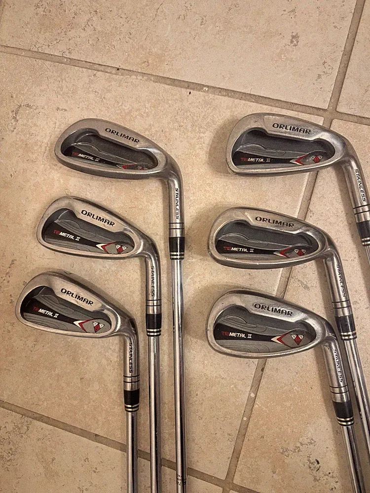 Orlimar TriMetal II Iron Set 5-PW Regular Flex Steel Right Handed 6 Clubs
