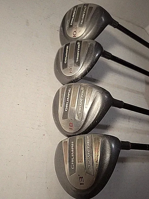 Orlimar Trimetal Woods Set 10.5° 13° 18° 19°Wood Regular Graphite Shafts RH