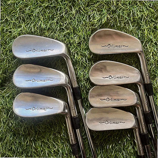Orlimar Vintage Blades Iron Set 3i & 5-pw Steel Stiff Flex New Grips Right Hand