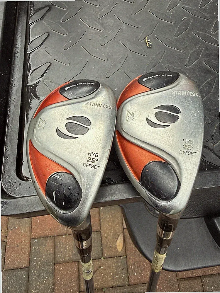 Orlimar ZX Hybrid Set 22-25 Degree Golf Clubs R Flex Shafts Matching Set RH