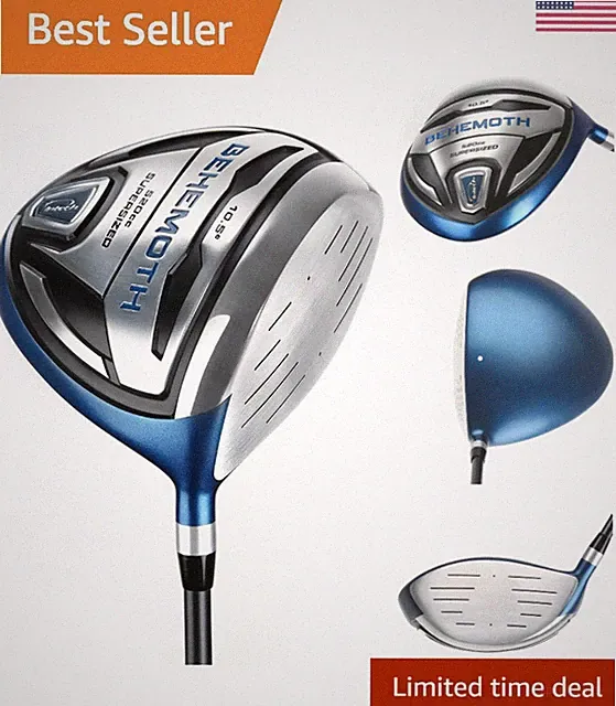 Oversized Behemoth 520cc Driver – Enhanced Sweet Spot for High-Handicap Golfers