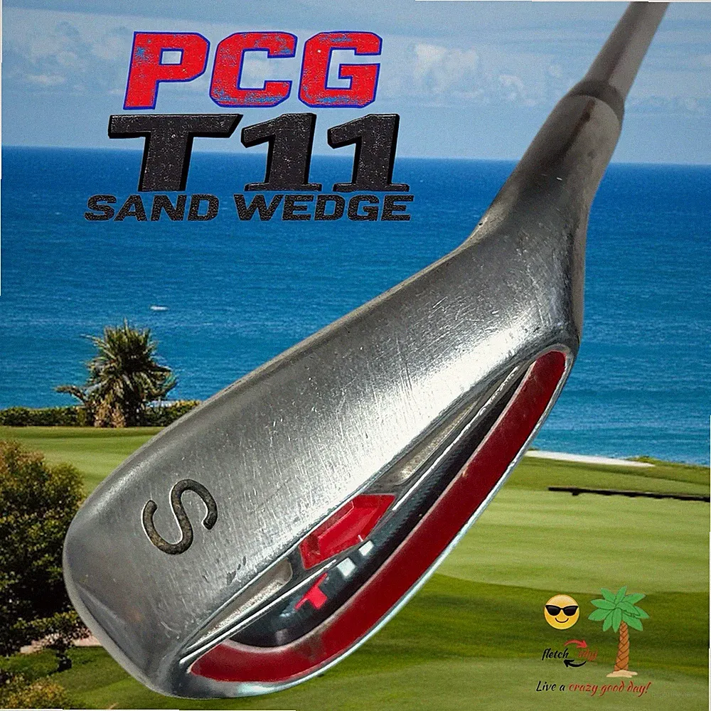 Pacific Golf Clubs (PGC) T11 Power Back RH Sand Wedge 37" Very Nice! L👀K Read!