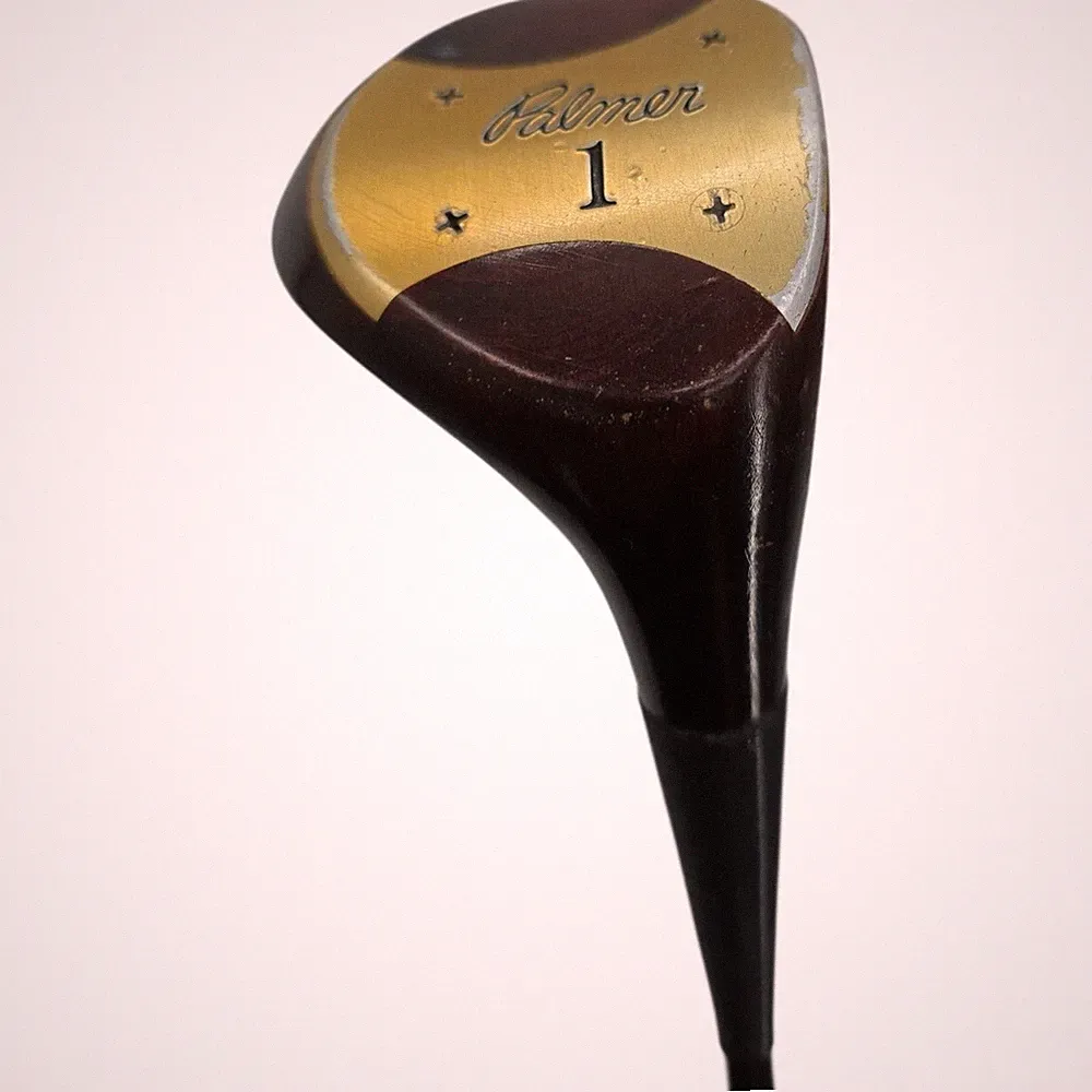 Palmer Persimmon Driver Golf Club Men's RH Low Torque Graphite Shaft 44 In