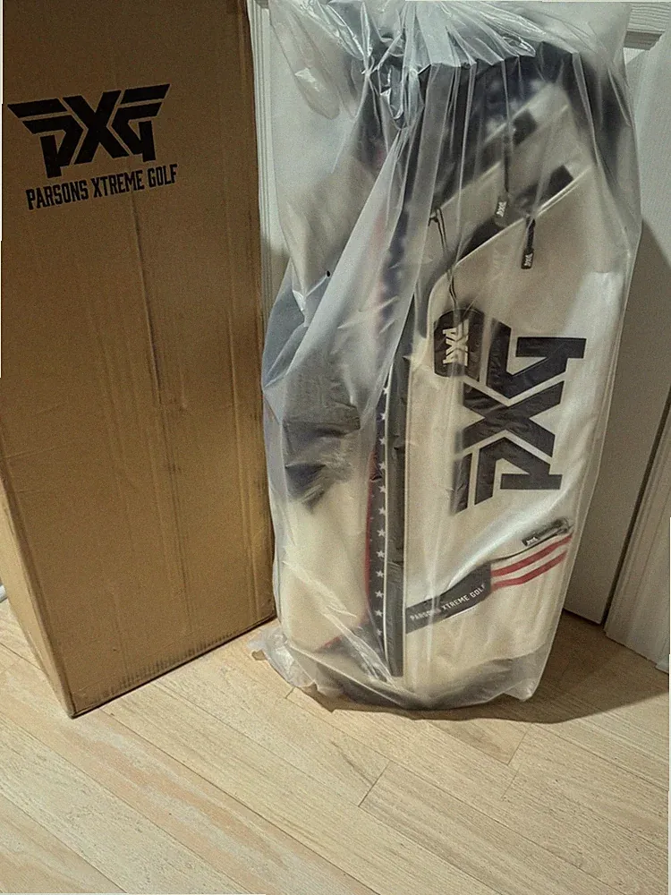 Parsons Xtreme Golf PXG Stars & Stripes USA Lightweight Carry Stand Golf Bag