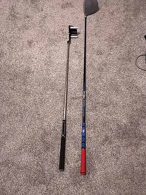Patriot Golf Clubs Sold as a Set Driver, Putter, 3, 4 & 5 Rescues. Regular Shaft