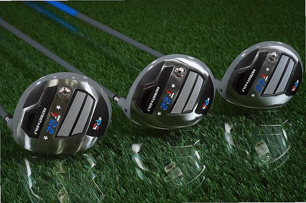 Patriot Golf F22 Fighter Woods Set 3W 5W 7W PRO LD AccuFlex Graphite NEW RH