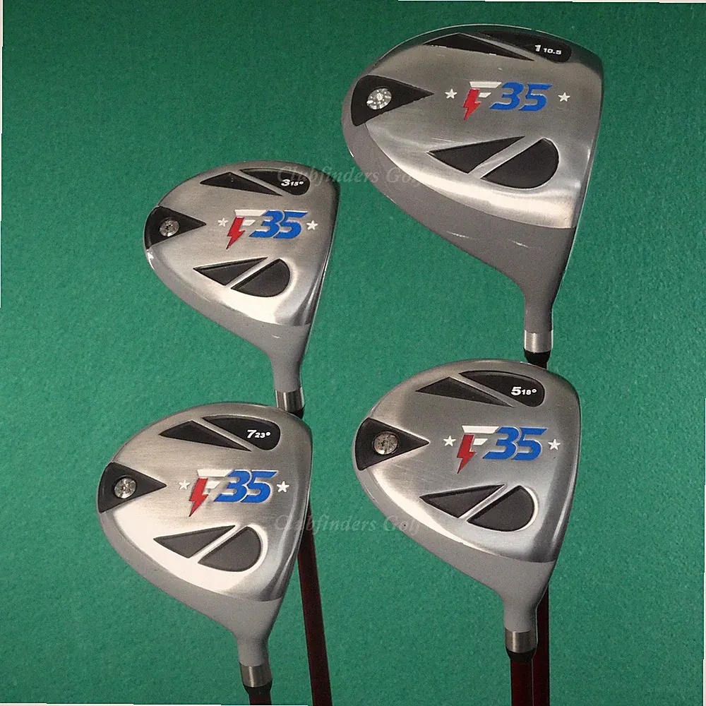 Patriot Golf F35 10.5° Driver, 3, 5 & 7 Woods AccuFlex Graphite Regular SET OF 4