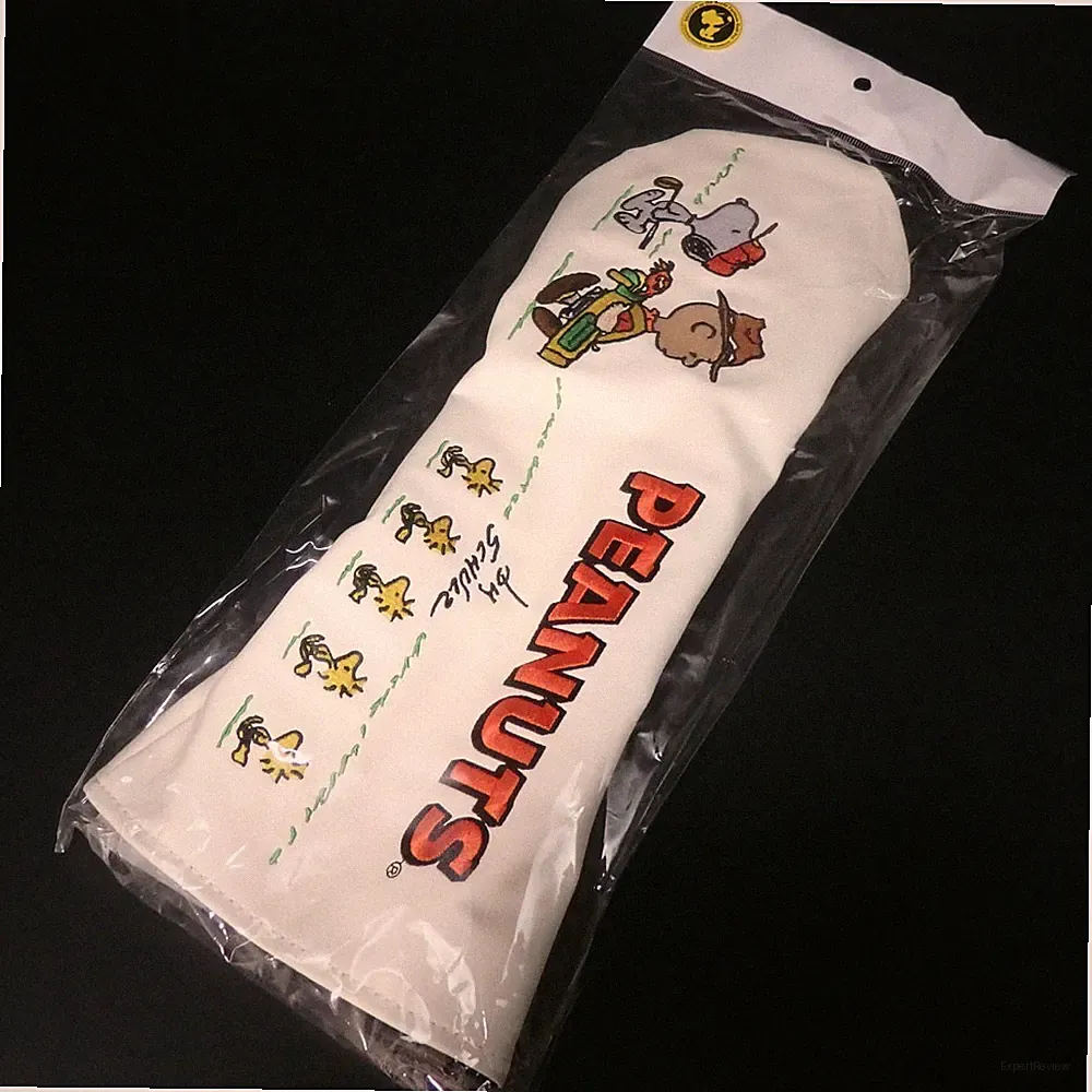 PEANUTS Snoopy & Friends Embroidery PVC Golf Head Cover for Driver 460cc LITE