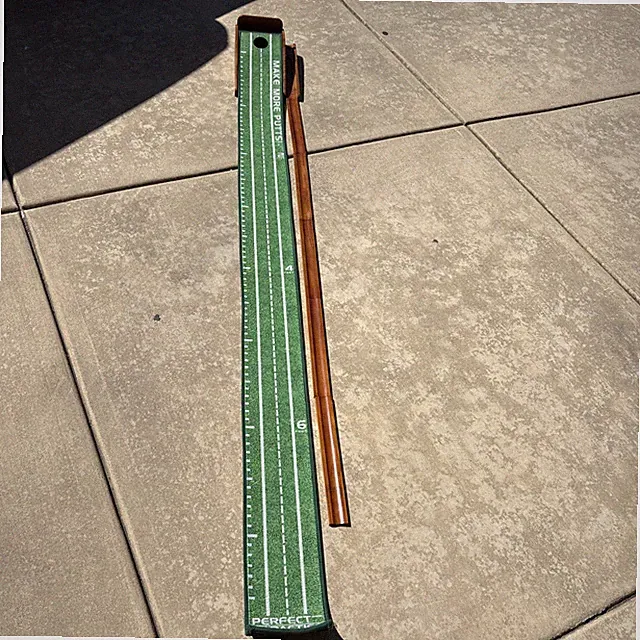 Perfect Practice Golf Putter Make More Putts Putting Mat Right Handed