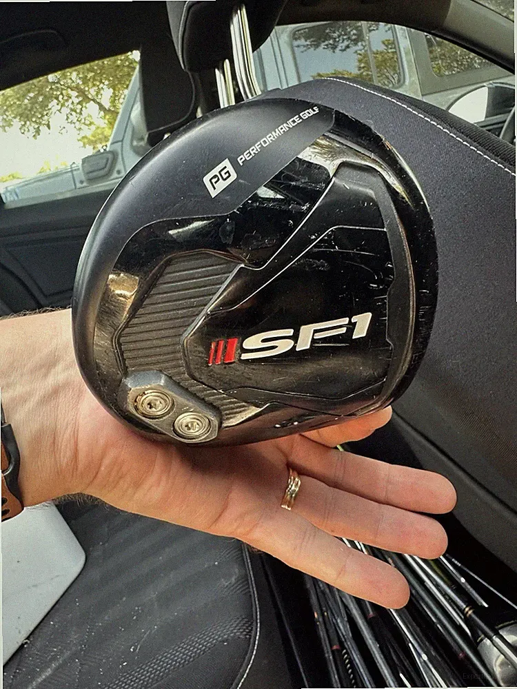 Performance Golf SF1 Driver SR flex, w/ Big Bertha Alpha HC