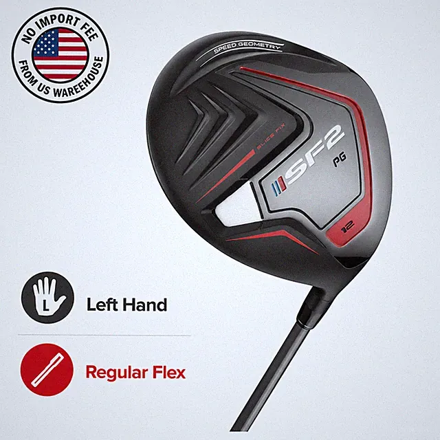 Performance Golf SF2 Driver Golf Club Left Hand Regular Flex High Launch Driver