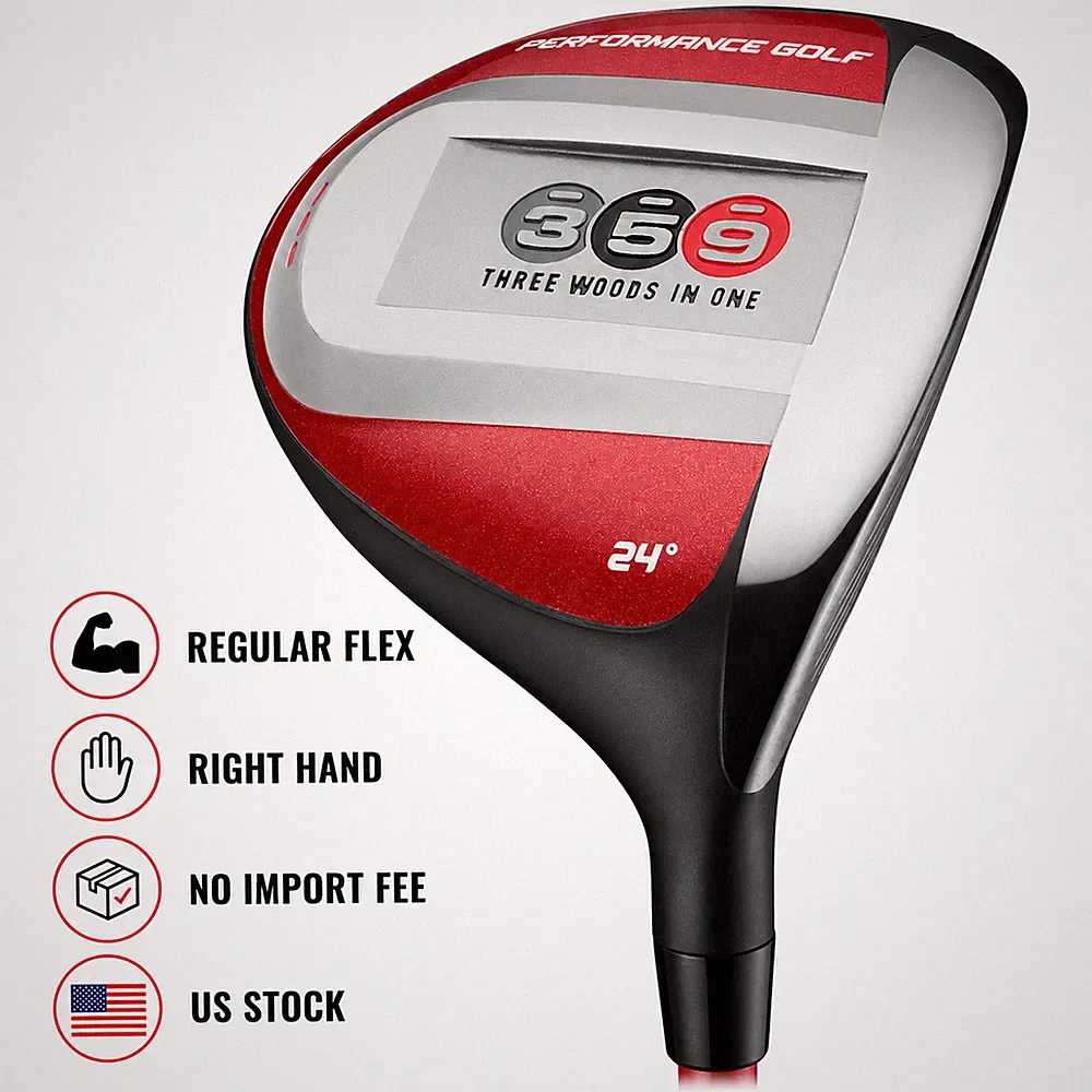 PG 359 Super 9-Wood Regular Shaft Right Hand Golf Fairway Club Easy Launch