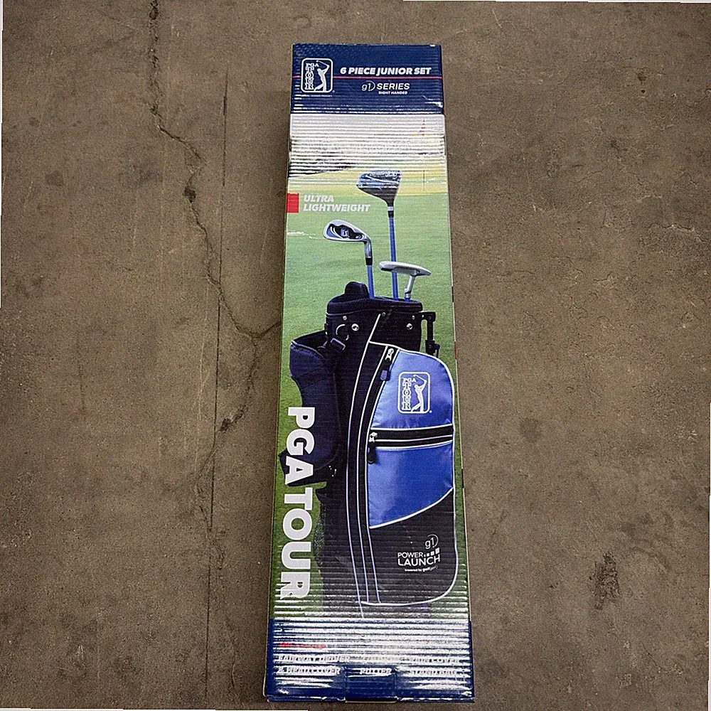 PGA Tour G1 Series Junior 6 Piece Golf Club Set, Ages 8-12, Large, Right Hand