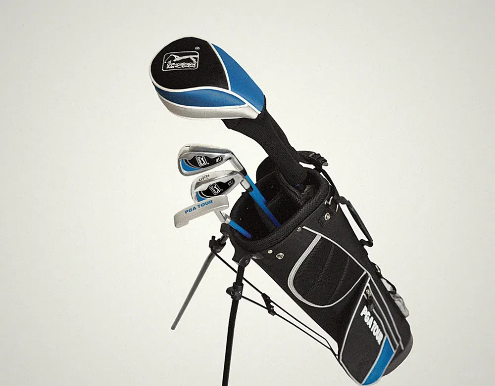 PGA Tour G1 Series Junior Golf Club Set, Blue, Ages 8-12, Right Hand Dexterity