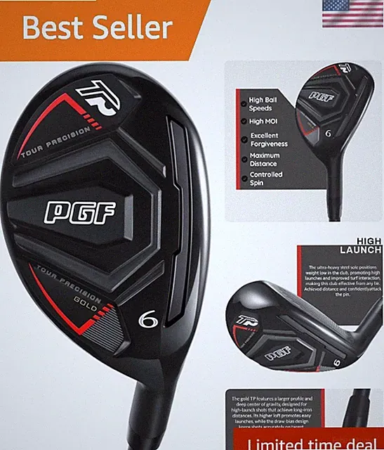 PGF Gold Tour Precision Hybrid Golf Club [RH]