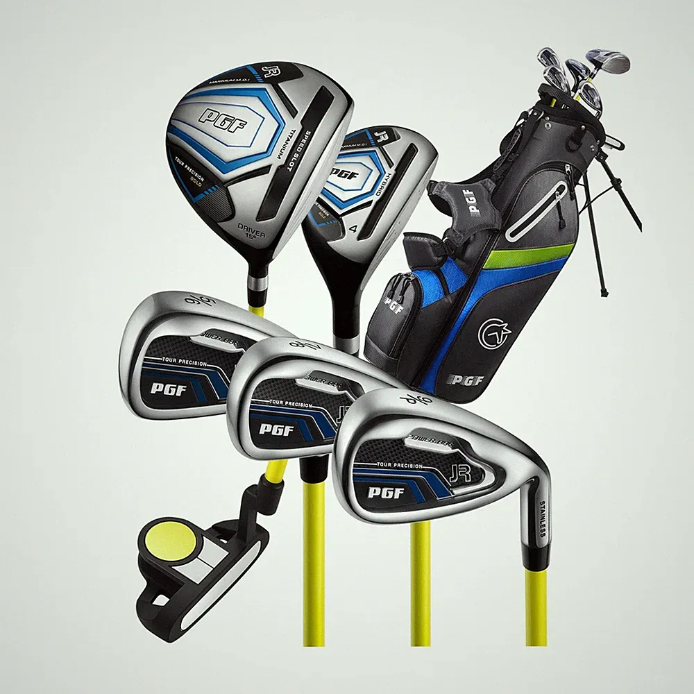 PGF Gold TP JR Junior Golf Club Set - 56-63" Ages 10-13