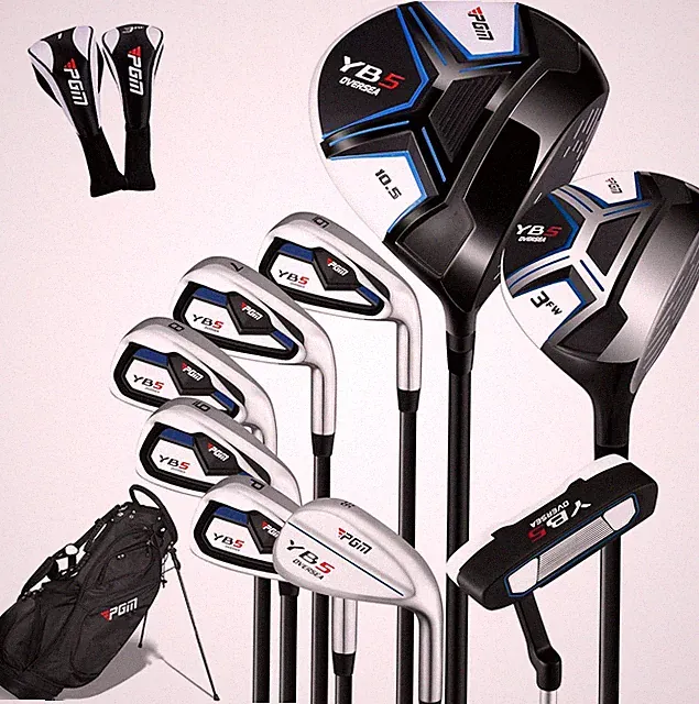 PGM 12/15 Pieces Men'S Complete Golf Club Set for Right Handed
