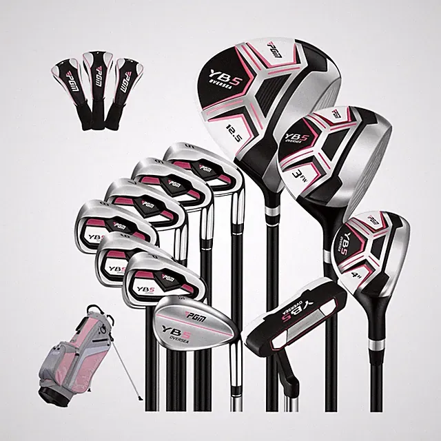 PGM 12/15 Pieces Women's Complete Golf Club Set – Full Set with 460cc Driv