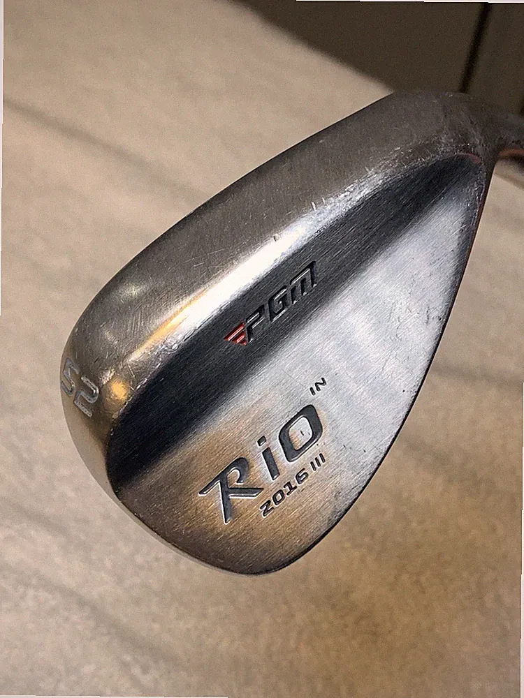 PGM 2016ll RIO 52° Gap Wedge 10° Bounce Pro Golf Master Right Hand Steel Shaft