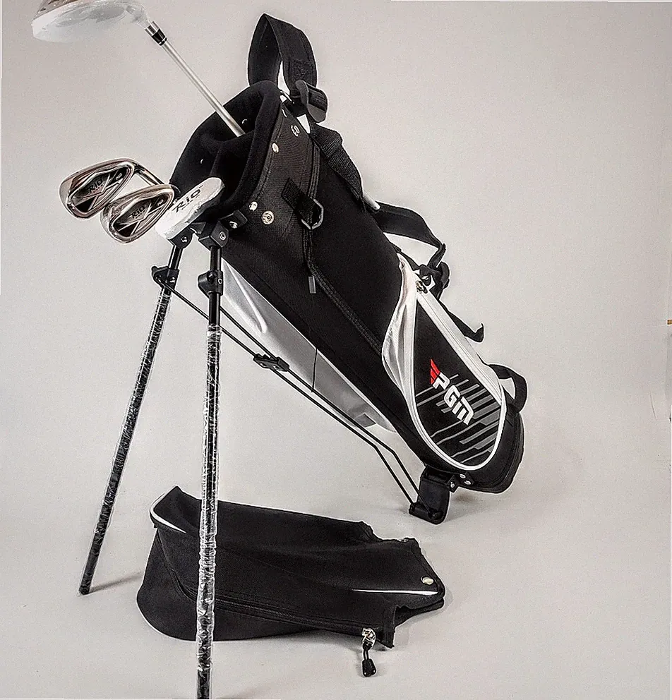PGM 4-Piece Junior Rio Golf Club Set - Right-Handed Clubs with Stand Bag