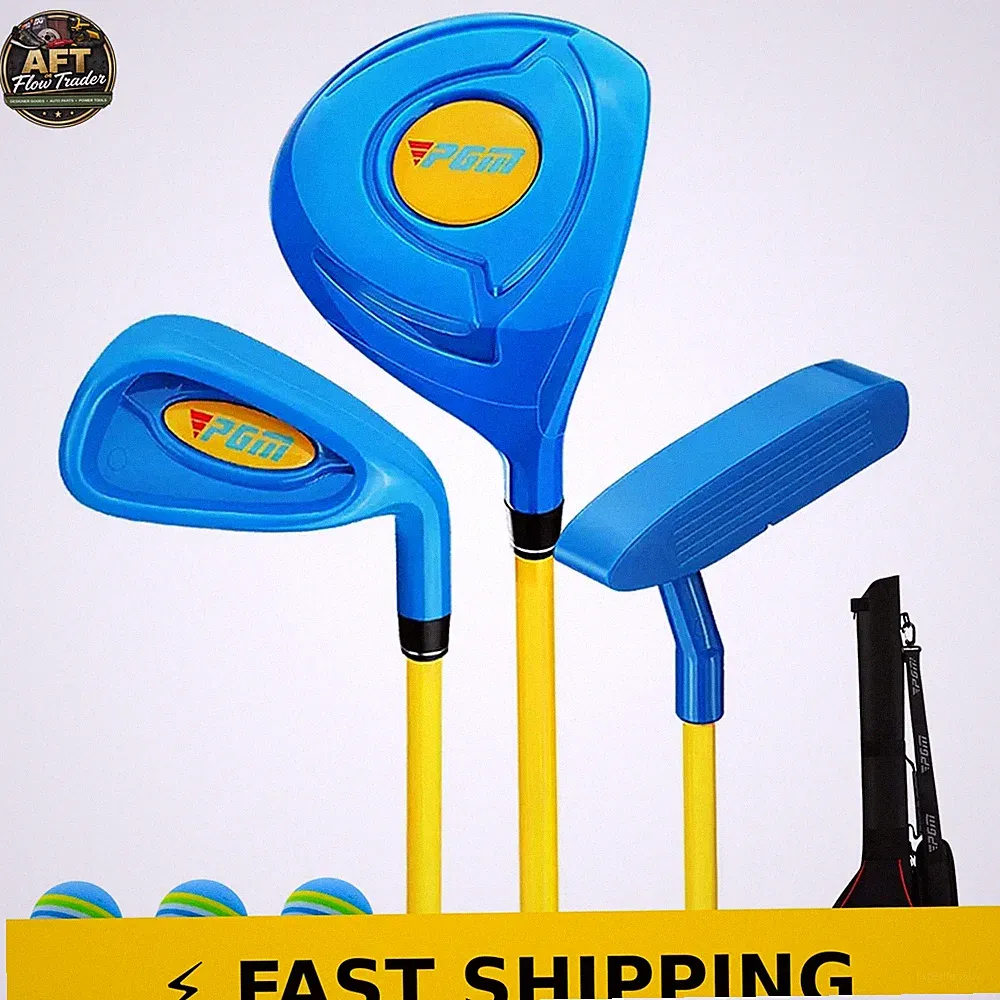PGM Children's Golf Club Set - 3 Piece Set for 2-5 Years