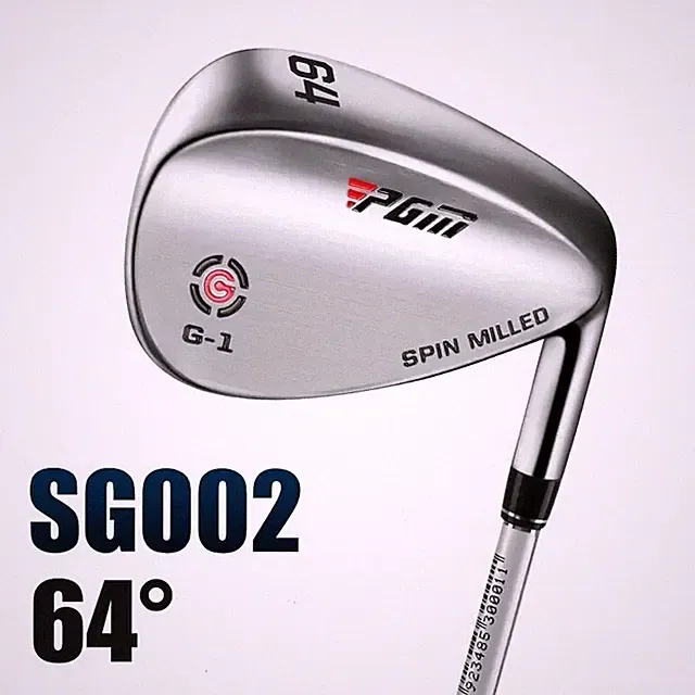 PGM G-1 Lob Wedge 64° Silver Steel Shaft Right-Handed Wedge Flex 35'' ⛳NEW⛳