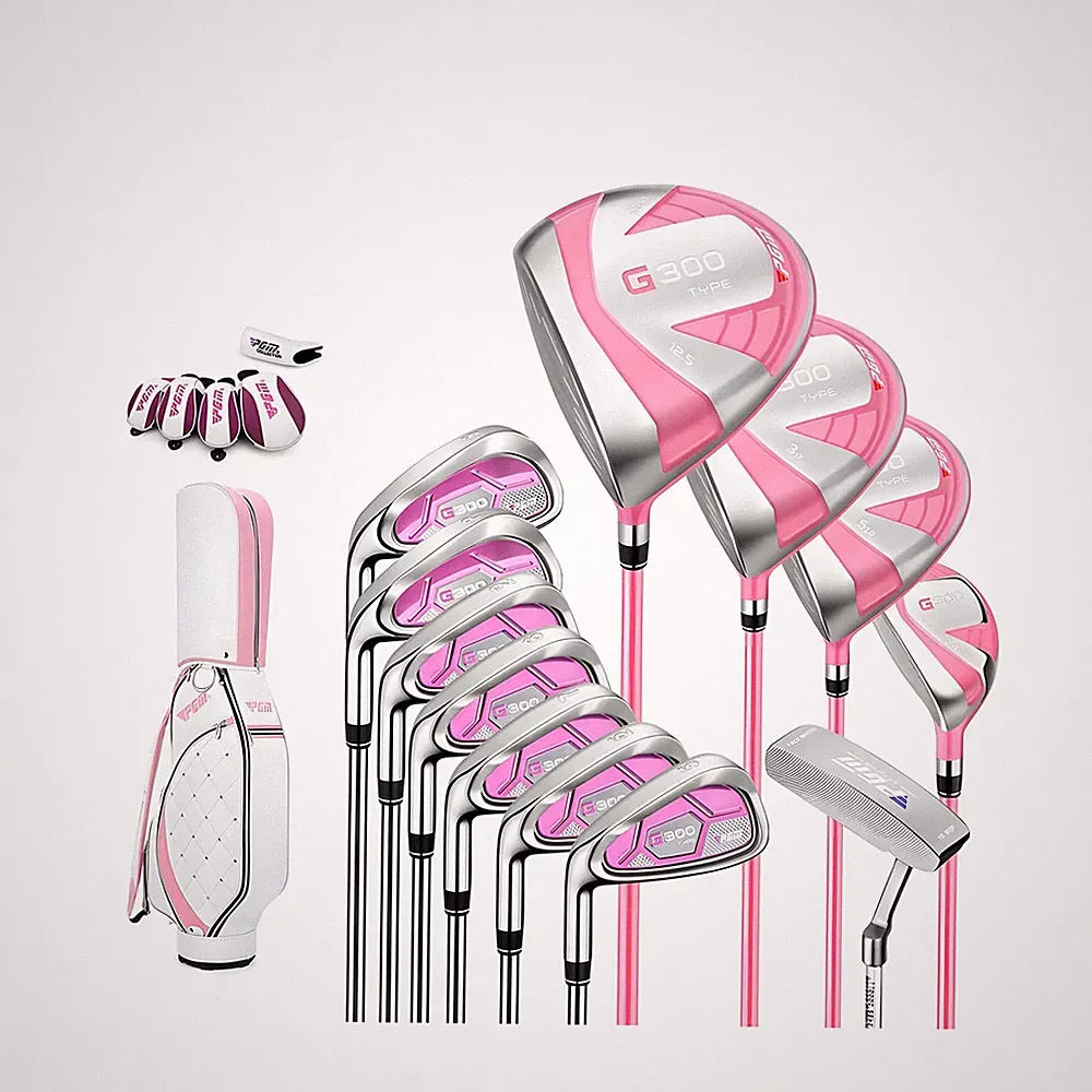 PGM G300 Club Womens Golf Set Purple Ladies Complete Left Handed Set LTG025