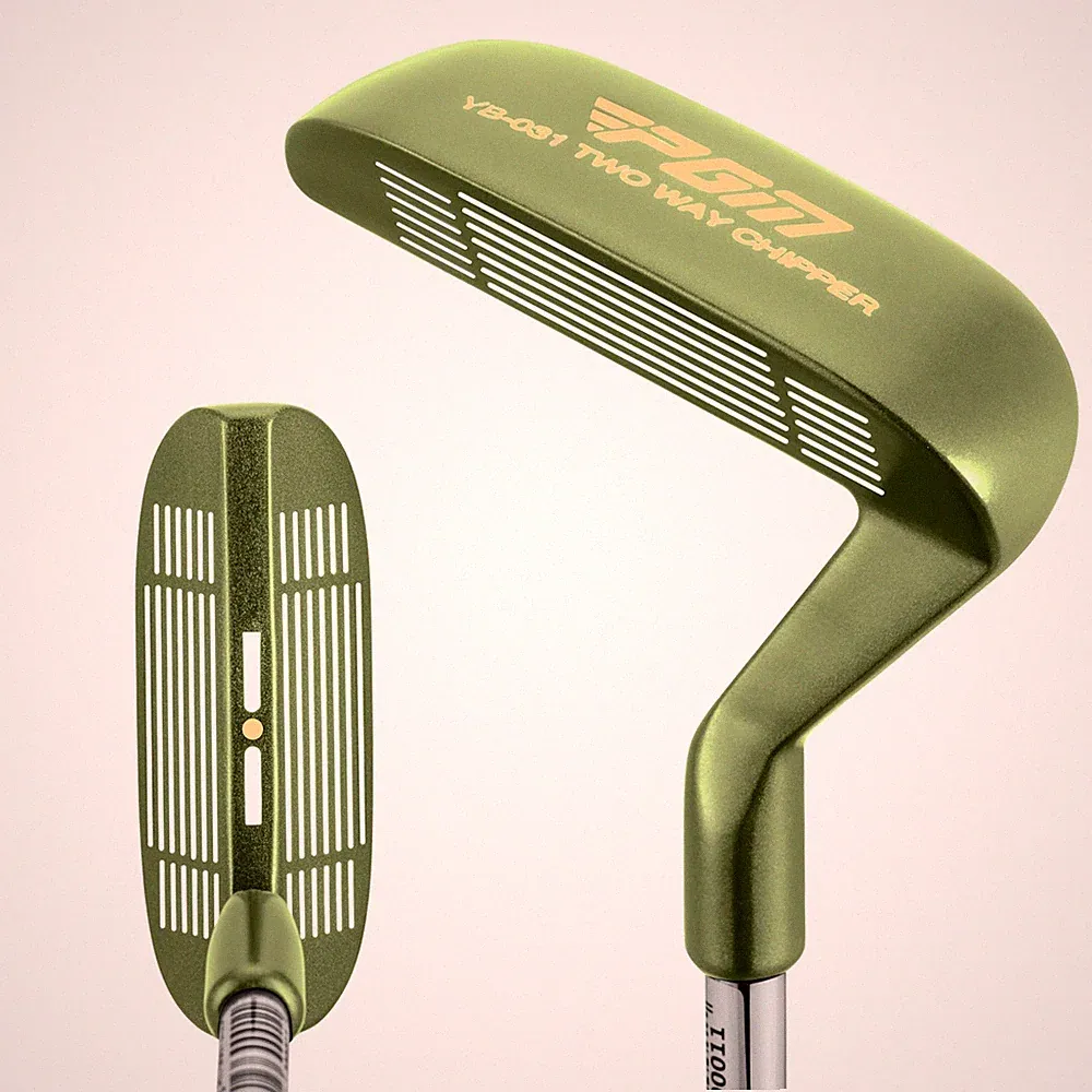 PGM Golf Club Two-Way Chipper 36° for Right and Left Putter-length, Green