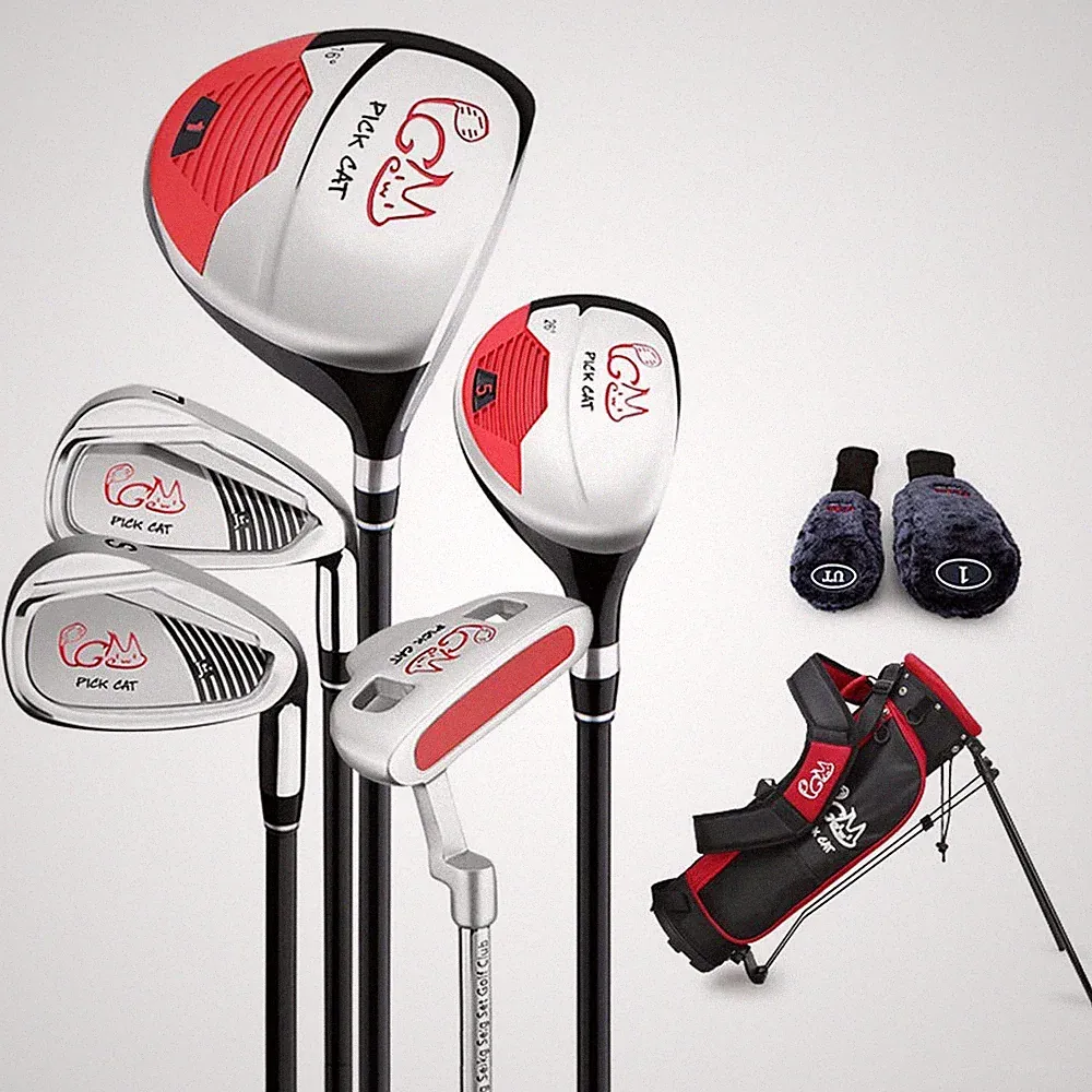 PGM Junior Golf Club Complete Set Black