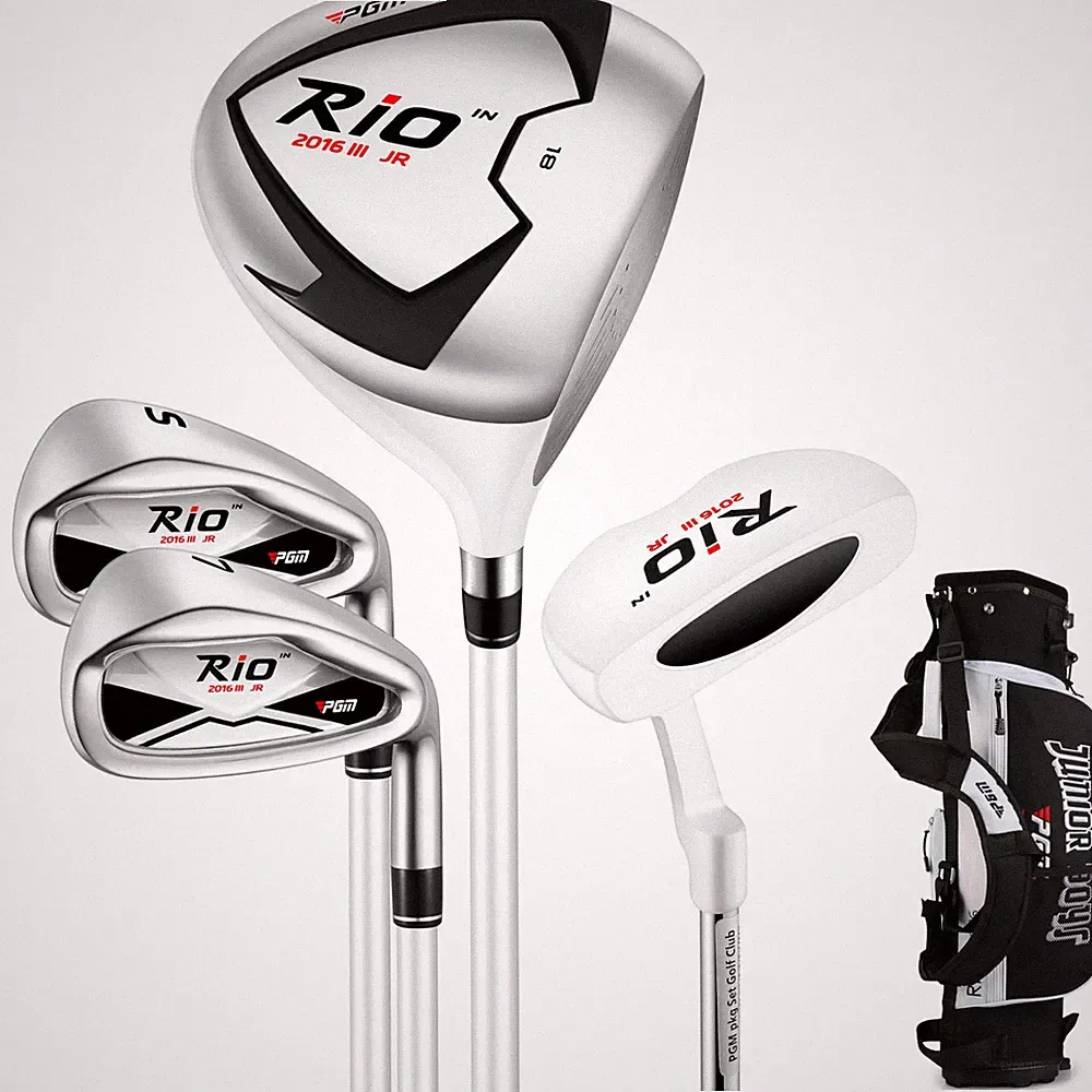 PGM Junior Golf Clubs Set Right Handed Oversized Sweet Spot 360cc Driver Li...