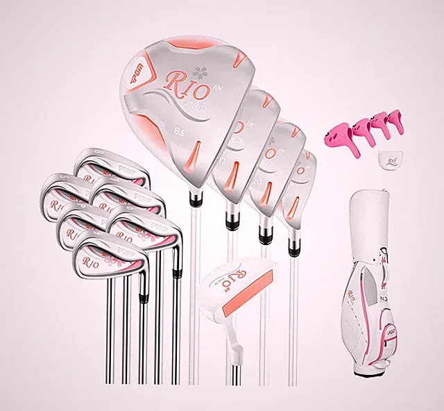PGM Rio Ladies Womens Complete Right Handed Golf Clubs Set Includes Titanium...