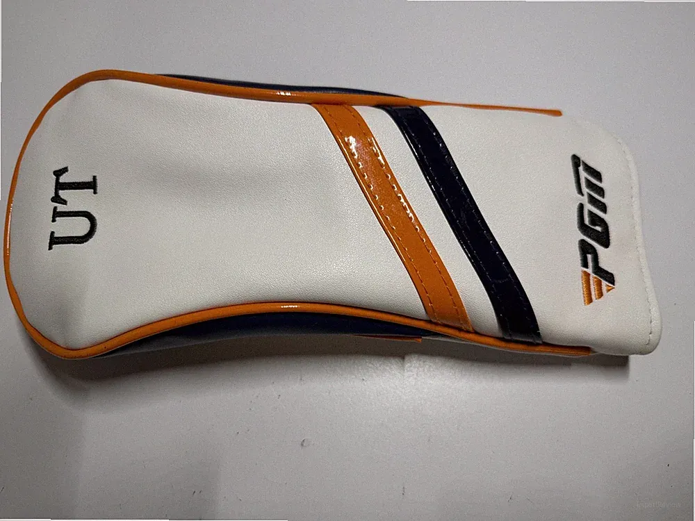 PGM UT Universal Fairway Wood Headcover White & Orange